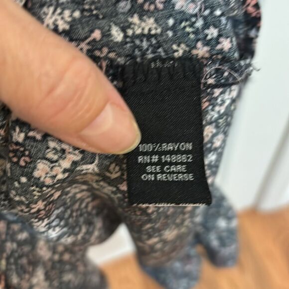Torrid Floral Black Cami Dress, 1X - Picture 8 of 8
